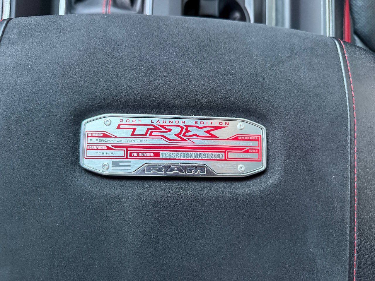 Used 2021 RAM 1500 TRX w/ TRX Lanuch Edition AWD/4WD image 38