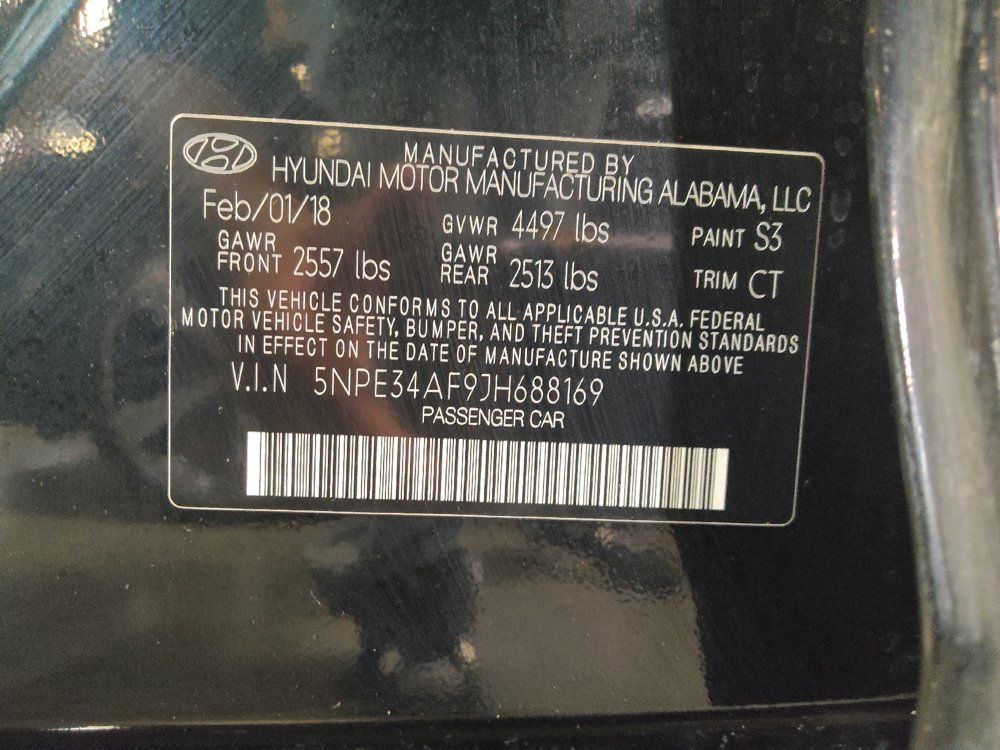 Used 2018 Hyundai Sonata SEL FWD image 33