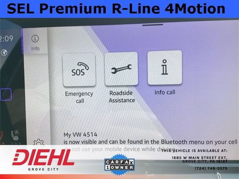 Used 2025 Volkswagen Atlas SEL Premium R-Line image 42