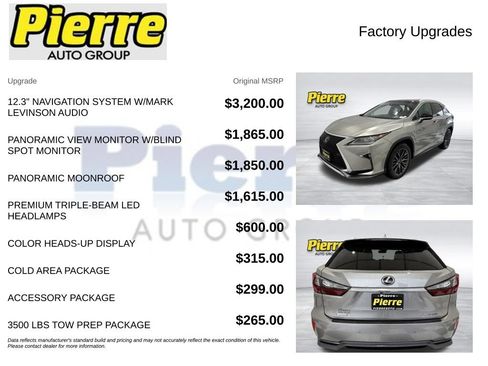 Used 2018 Lexus RX 450h F Sport w/ Cold Area Package AWD/4WD image 13