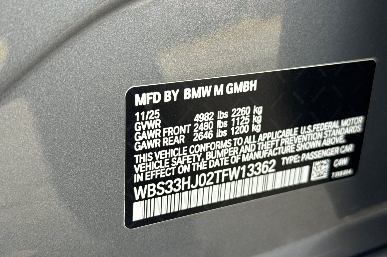 Used 2026 BMW M3 Competition w/ M Carbon Exterior Package AWD/4WD image 25
