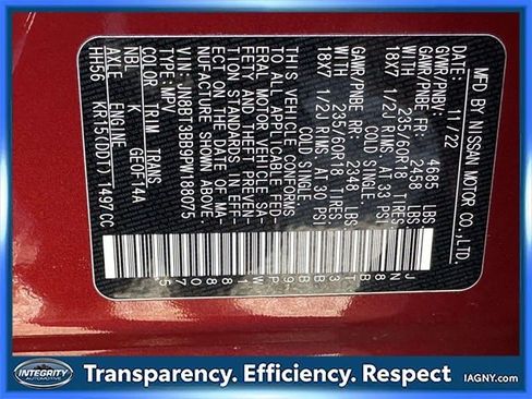 Certified 2023 Nissan Rogue SV image 40