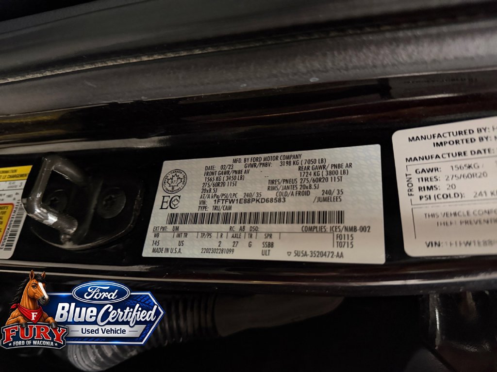 Certified 2023 Ford F150 XLT w/ Equipment Group 302A High AWD/4WD image 29