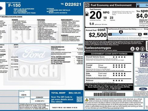 New 2026 Ford F150 XLT w/ Equipment Group 302A MID image 2
