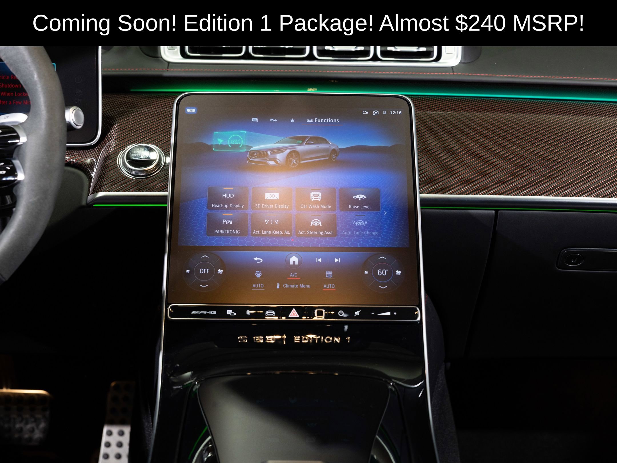 Used 2024 Mercedes-Benz S 63 AMG S w/ Carbon Fiber Exterior Package image 54