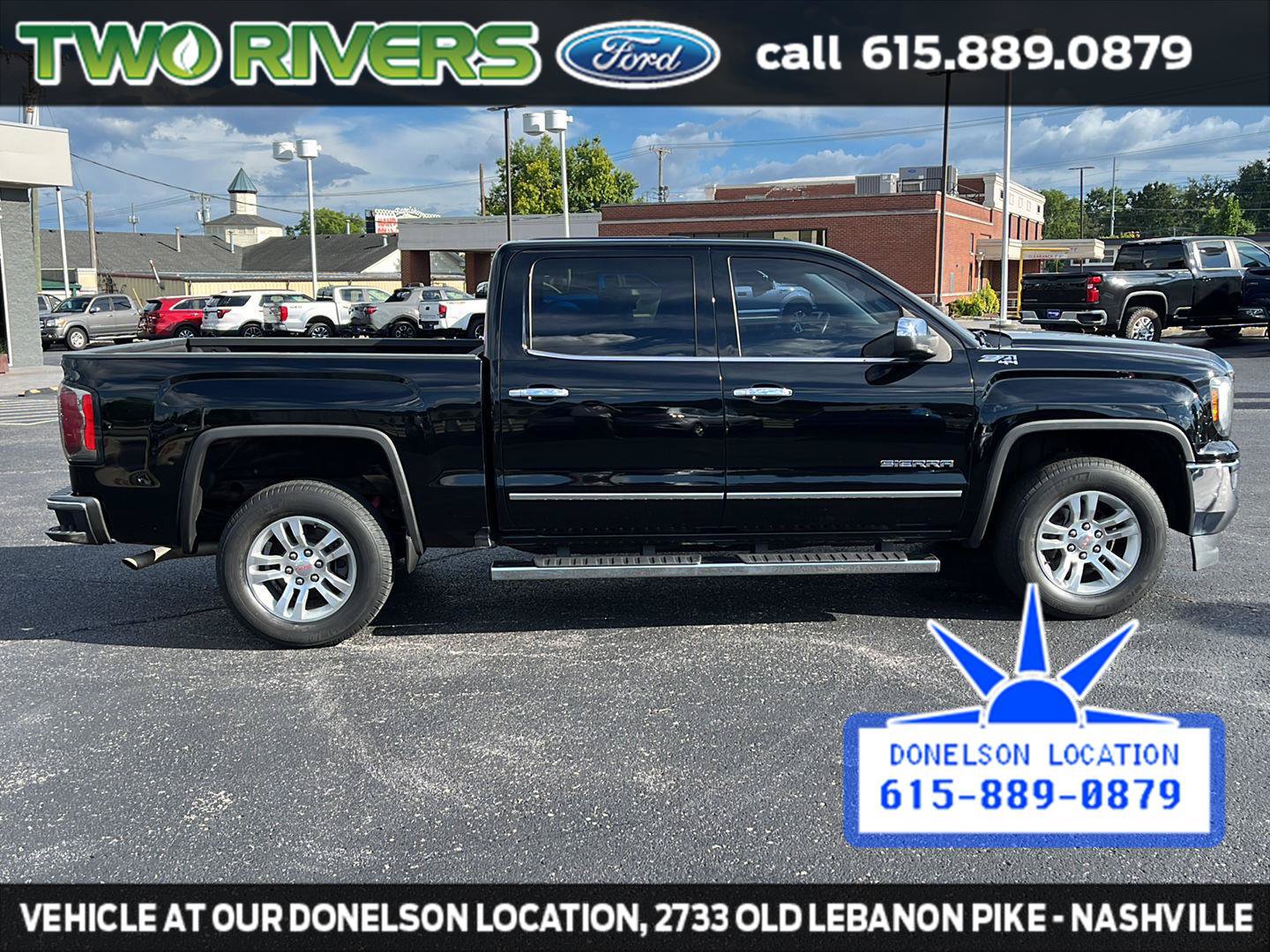 Used 2017 GMC Sierra 1500 SLT w/ Suspension Package, Off-Road AWD/4WD image 14