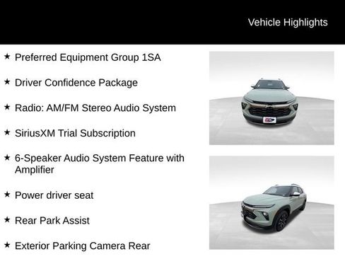 Certified 2025 Chevrolet TrailBlazer ACTIV w/ Driver Confidence Package image 13