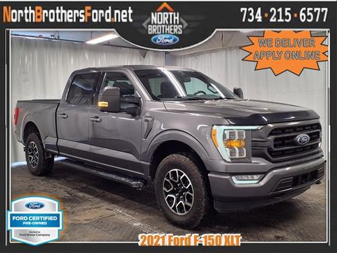 Certified 2021 Ford F150 XLT w/ Equipment Group 302A High image 1