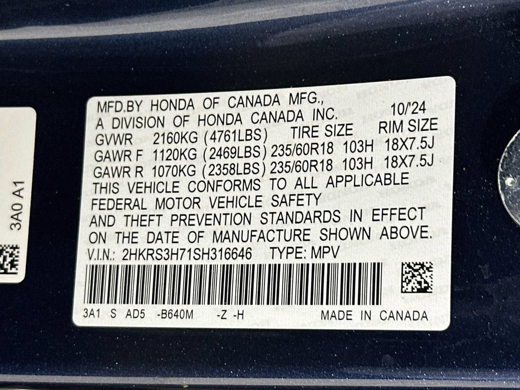 Certified 2025 Honda CR-V EX-L image 27