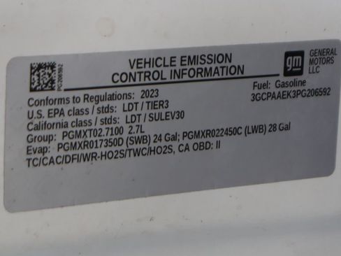 Used 2023 Chevrolet Silverado 1500 W/T w/ WT Value Package RWD image 13