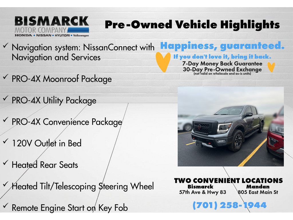Used 2024 Nissan Titan PRO-4X w/ Pro-4x Convenience Package AWD/4WD image 9