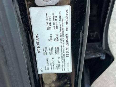 Used 2020 Tesla Model 3 Performance AWD/4WD image 24