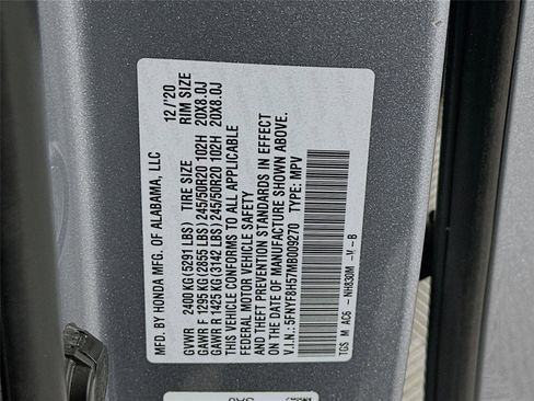 Certified 2021 Honda Passport EX-L image 23