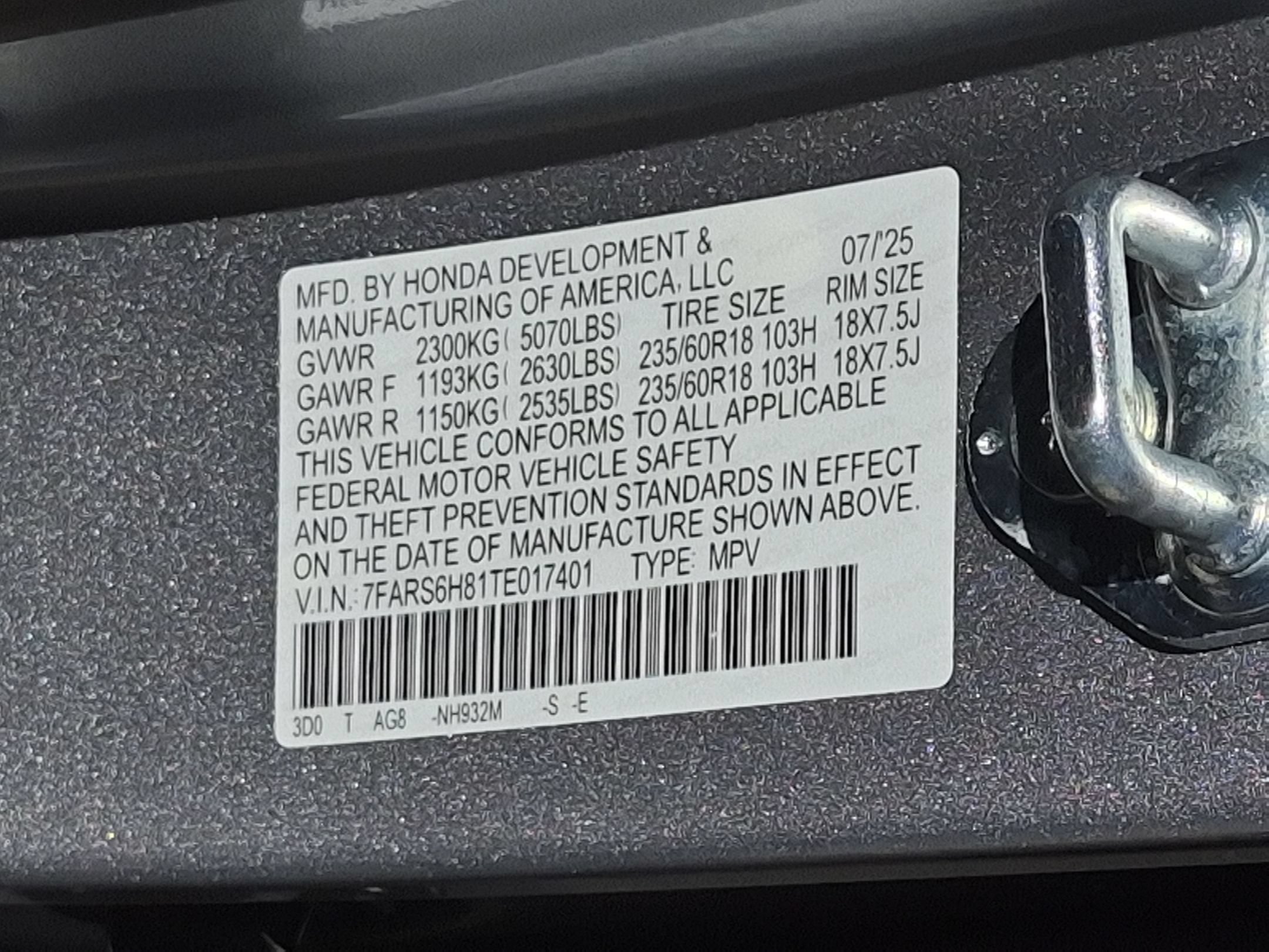 Certified 2026 Honda CR-V Sport-L image 33