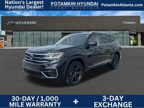 Used 2022 Volkswagen Atlas SEL R-Line AWD/4WD image 1
