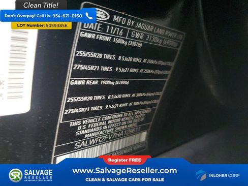 Used 2017 Land Rover Range Rover Sport HSE AWD/4WD image 17