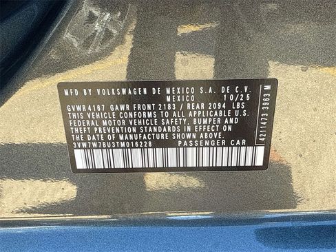 New 2026 Volkswagen Jetta SE image 27