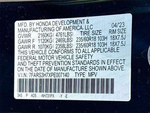 Certified 2023 Honda CR-V EX-L image 36