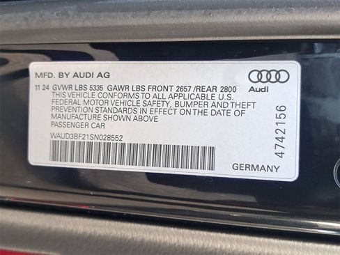 Certified 2025 Audi A6 2.0T Premium w/ Convenience Plus Package image 39