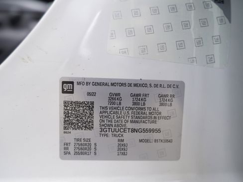 Used 2022 GMC Sierra 1500 Elevation image 44