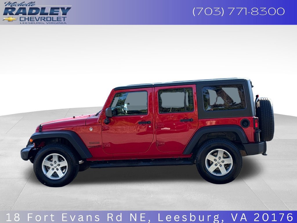 Used 2017 Jeep Wrangler Unlimited Sport w/ Quick Order Package 24S AWD/4WD image 2