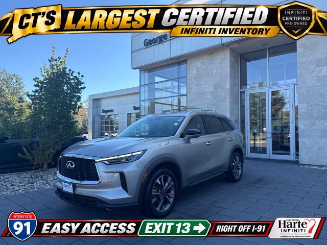Certified 2023 INFINITI QX60 Luxe w/ Performance Audio Package AWD/4WD image 4