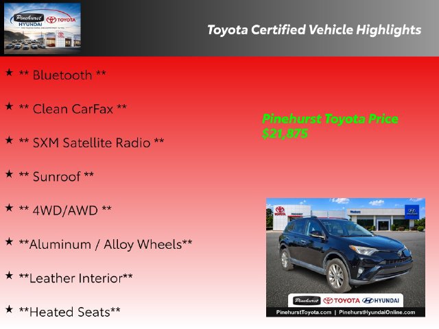 Certified 2018 Toyota RAV4 Limited AWD/4WD image 19
