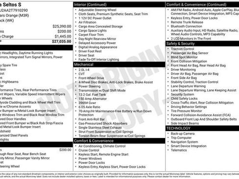 New 2026 Kia Seltos S image 23