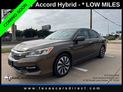 Used 2017 Honda Accord Hybrid Sedan