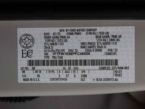 Certified 2023 Ford F150 XLT w/ Equipment Group 302A High image 25