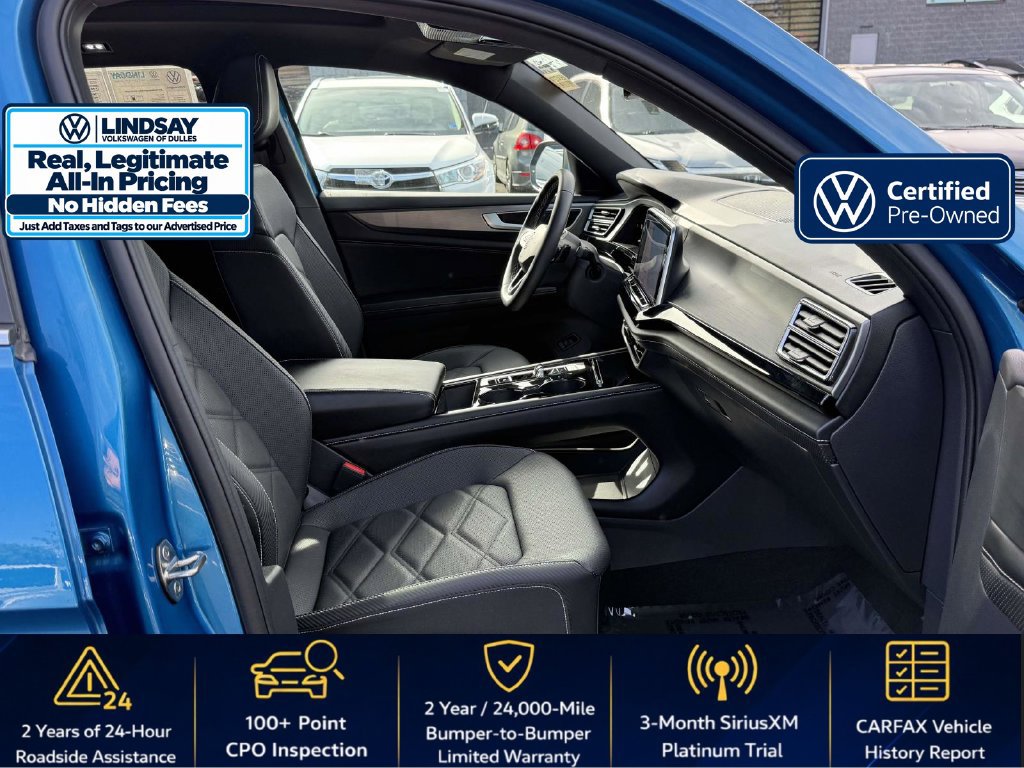 Certified 2024 Volkswagen Atlas Cross Sport SE w/ Panoramic Sunroof Package FWD image 12