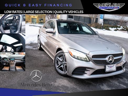 Used 2020 Mercedes-Benz C 300 4MATIC Sedan w/ AMG Line image 1
