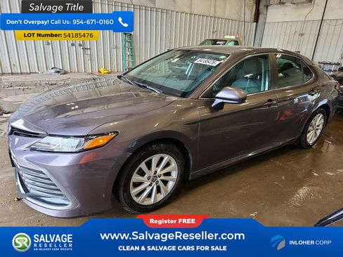 Used 2021 Toyota Camry LE FWD image 1