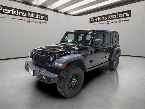 Used 2025 Jeep Wrangler Unlimited Sport S 4xe AWD/4WD image 1