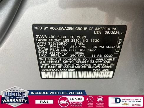 Used 2025 Volkswagen Atlas SE AWD/4WD image 28