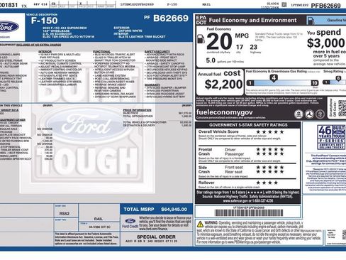 Used 2023 Ford F150 Lariat AWD/4WD image 5