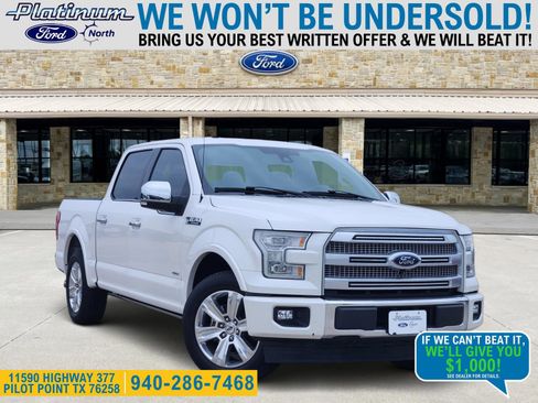 Used 2017 Ford F150 Platinum w/ Equipment Group 701A Luxury RWD image 1