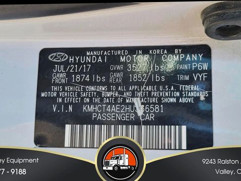 Used 2017 Hyundai Accent Value Edition FWD image 11