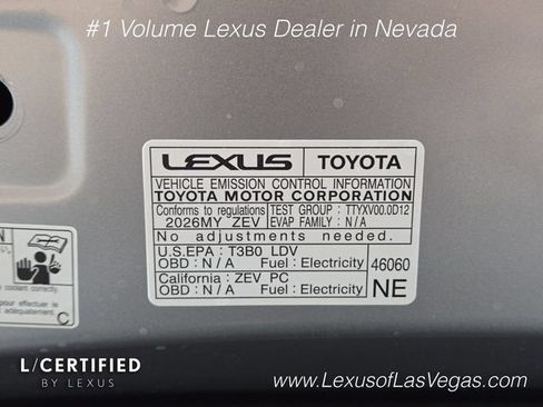 Used 2026 Lexus ES 350e w/ Convenience Package FWD image 29