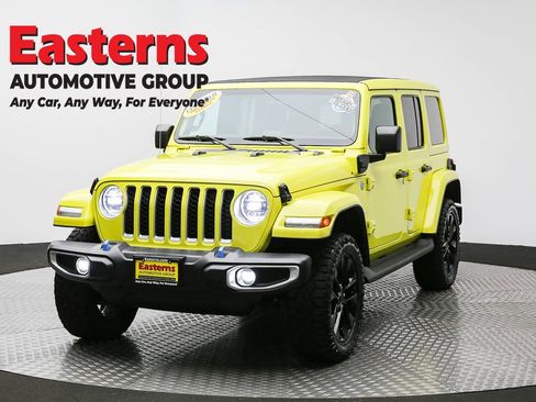 Used 2023 Jeep Wrangler Unlimited Sahara w/ Cold Weather Group image 1