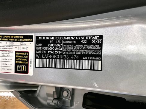 New 2026 Mercedes-Benz C 300 Sedan image 22
