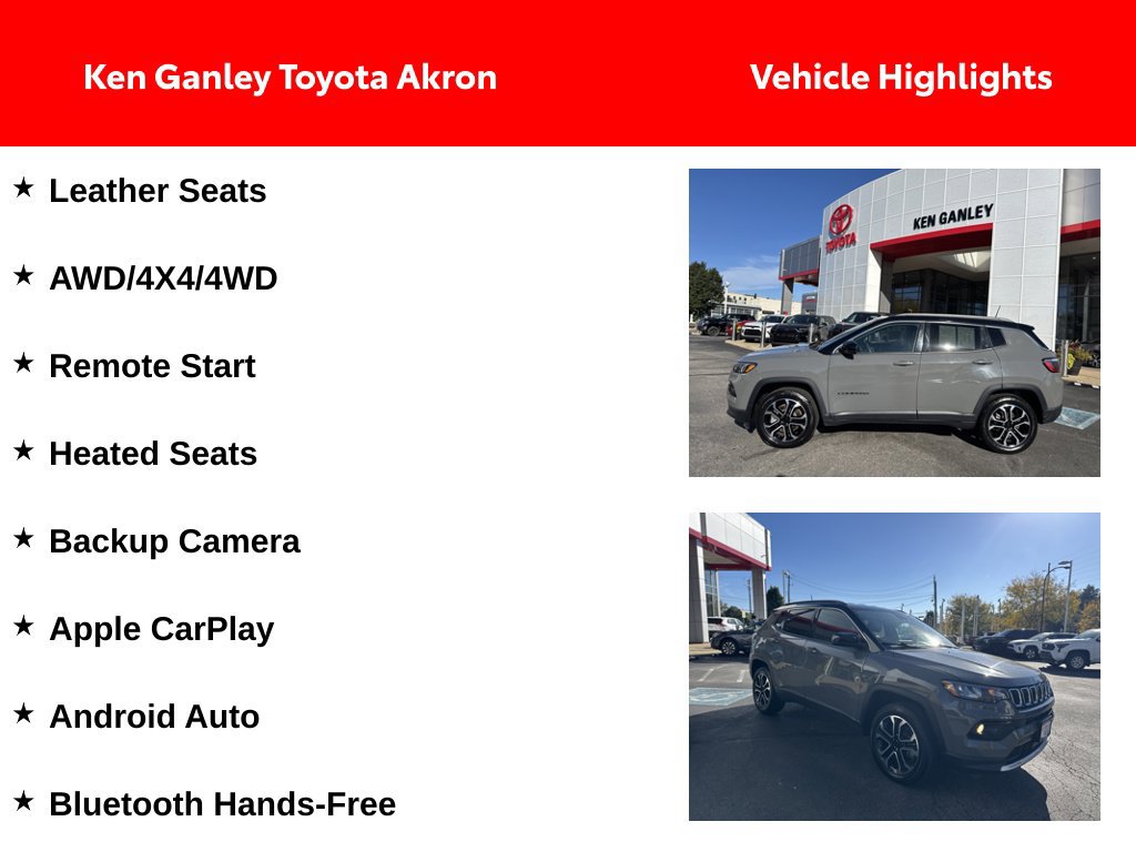 Used 2024 Jeep Compass Limited AWD/4WD image 2
