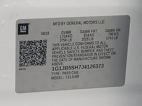 Used 2018 Chevrolet Sonic LS image 33