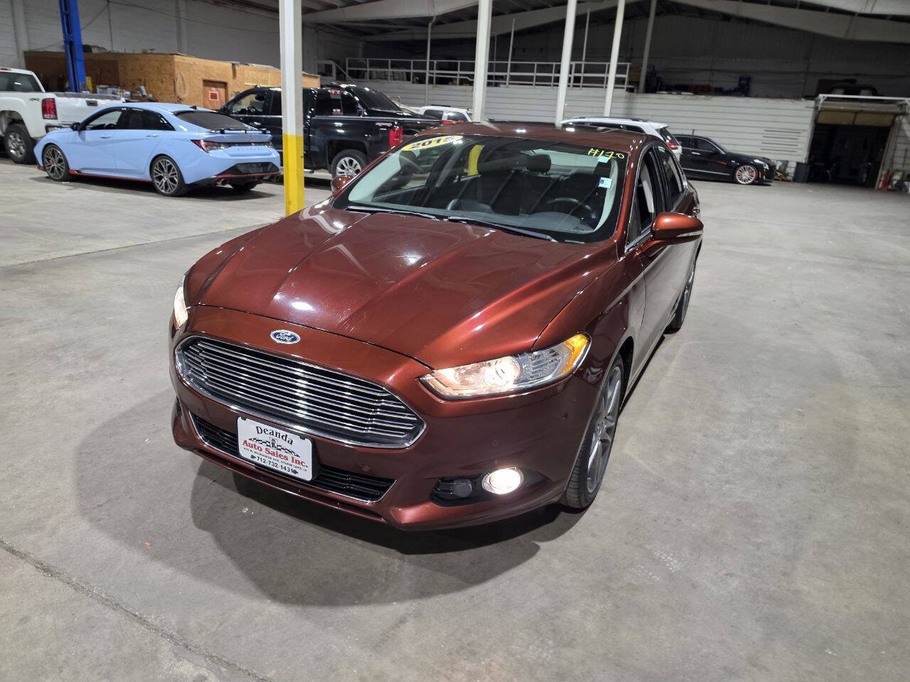 Used 2015 Ford Fusion Titanium AWD/4WD image 3