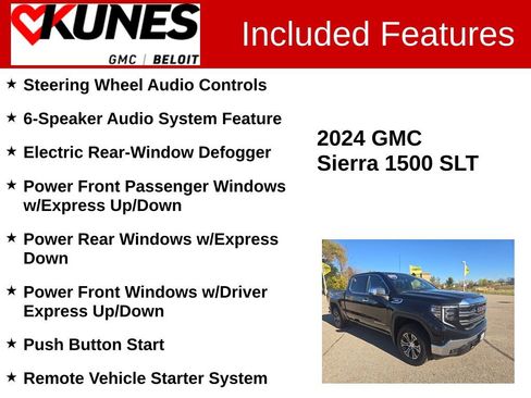 Used 2024 GMC Sierra 1500 SLT w/ X31 Off-Road Package image 3