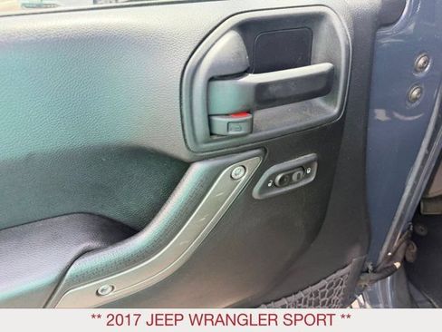 Certified 2017 Jeep Wrangler Sport w/ Quick Order Package 23S AWD/4WD image 11