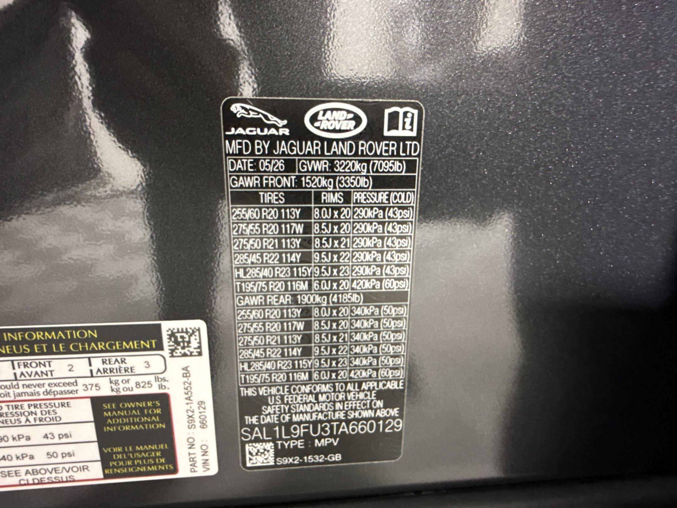 New 2026 Land Rover Range Rover Sport Dynamic SE AWD/4WD image 22
