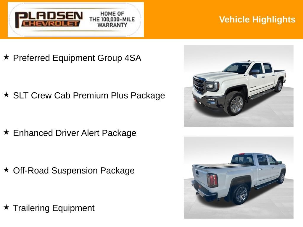 Used 2018 GMC Sierra 1500 SLT AWD/4WD image 6