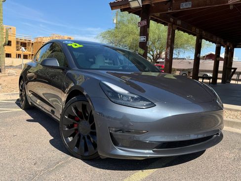 Used 2022 Tesla Model 3 Performance AWD/4WD image 2