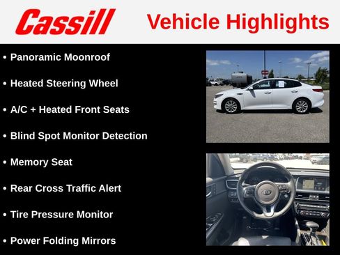 Used 2016 Kia Optima EX w/ Premium Package FWD image 6